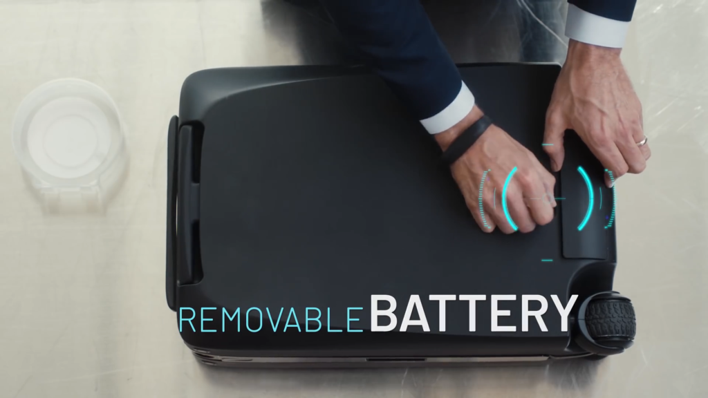 powered suitcase that follows you