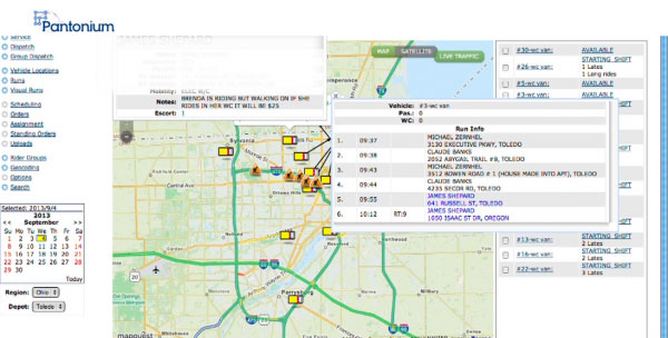 Pantonium app optimises bus routes for public transit.